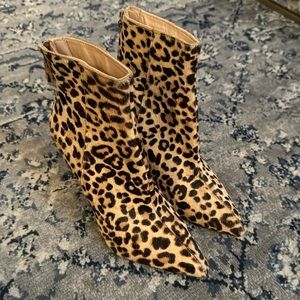 Steve Madden cheetah Booties